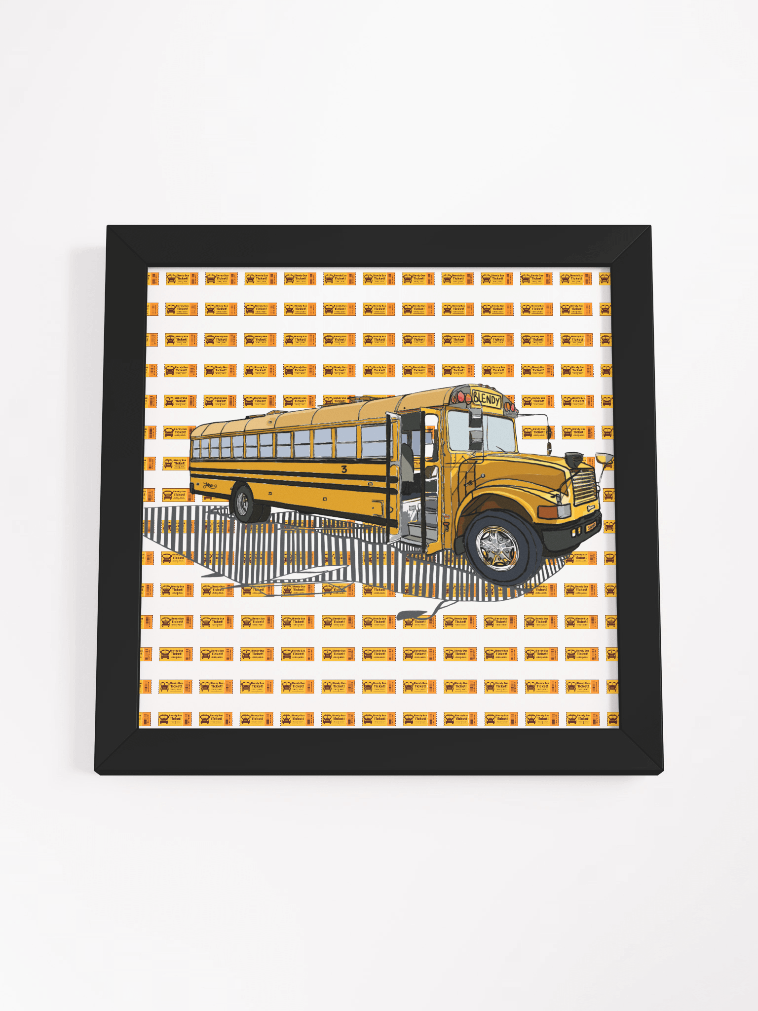 Blendy School Bus Adventure Poster product image (11)