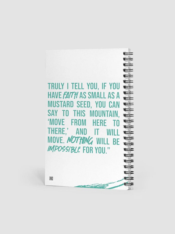 "Faith Moves Mountains" Notebook – Season 3 Collection product image (2)