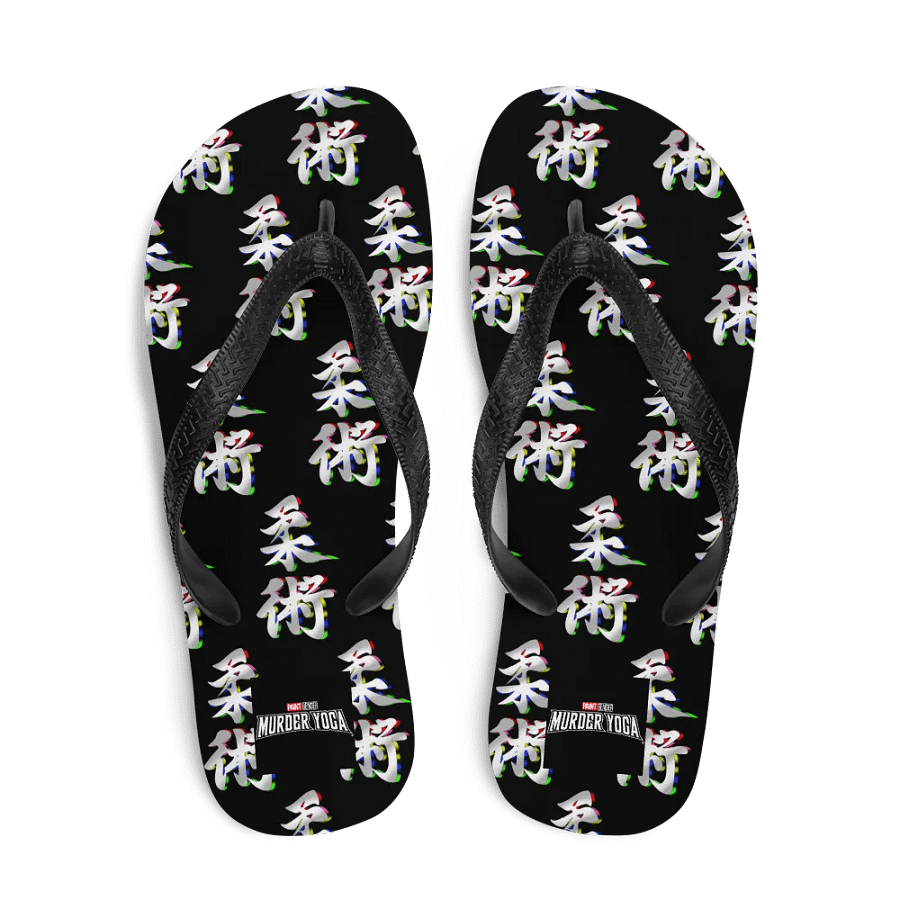 Jiu-Jitsu Kanji Flip Flops product image (1)