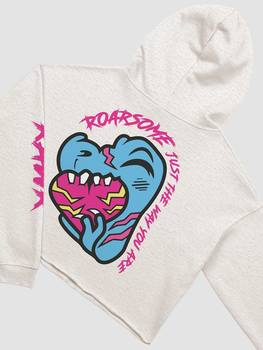 ROARSOME Pansexual Parasaur Cropped Hoodie (light) product image (4)