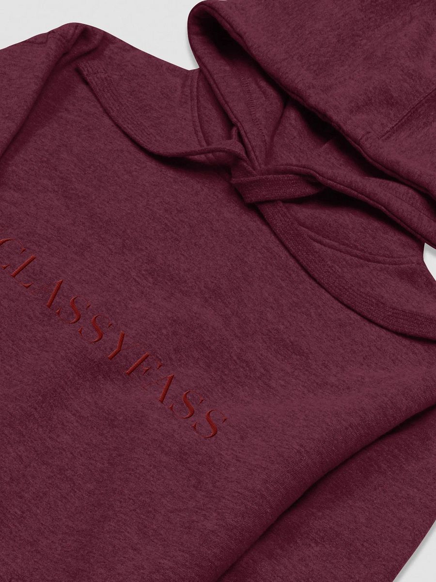 #CLASSY FASS - Maroon Hoodie product image (3)