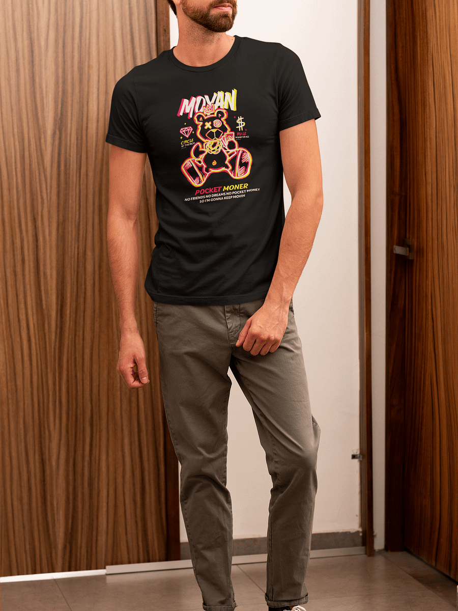 Broke Bear: Playful Teddy Bear Tee product image (2)