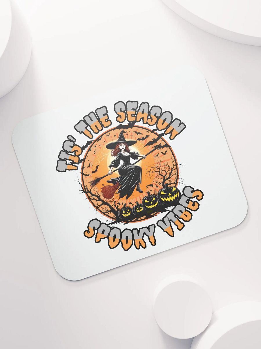 Tis The Season Spooky Vibes Witchy Halloween Mouse Pad product image (5)