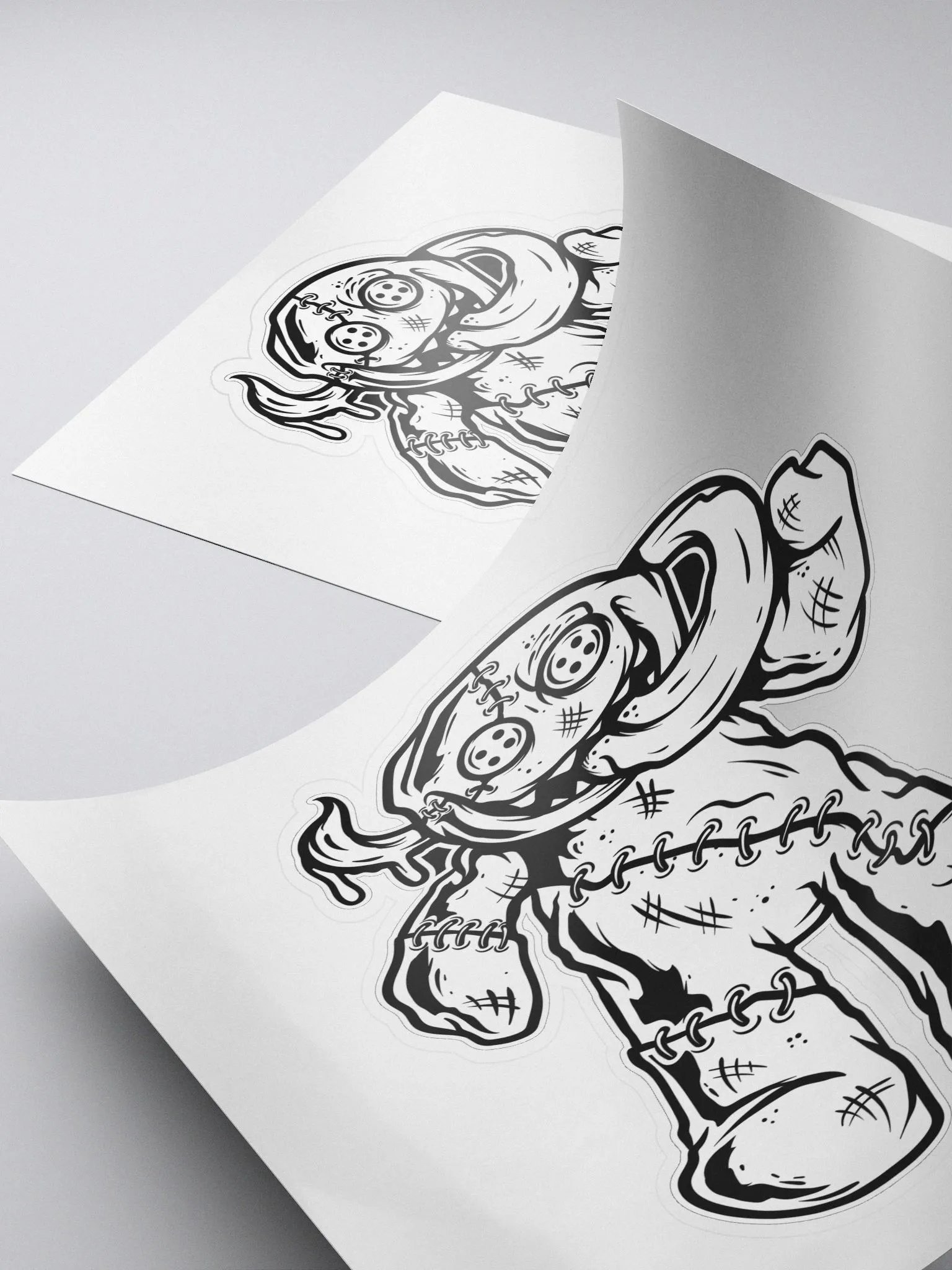 Voodoo Metal Sticker product image (4)