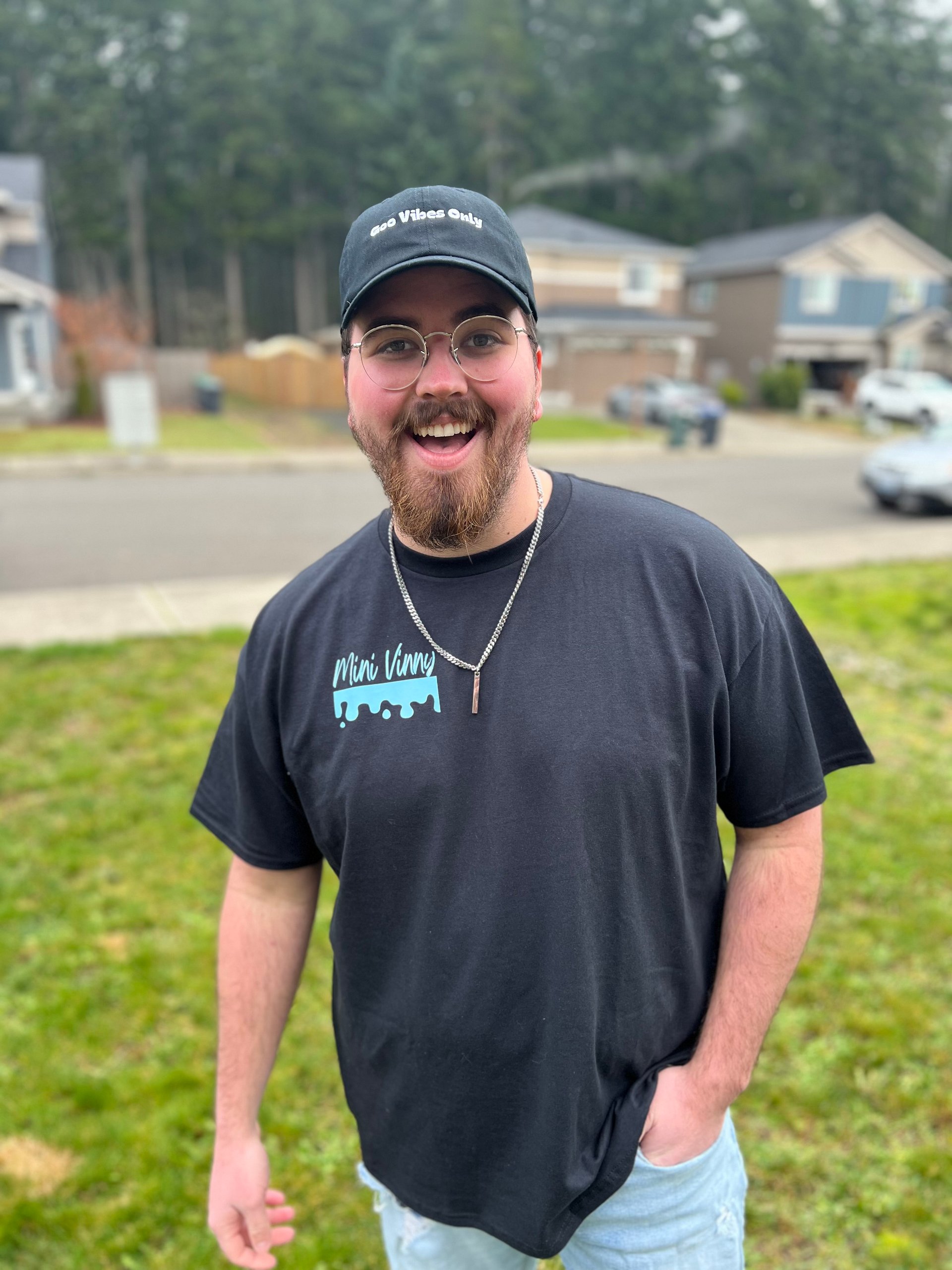 Black Autographed Mini Vinny Goo Tee product image (1)