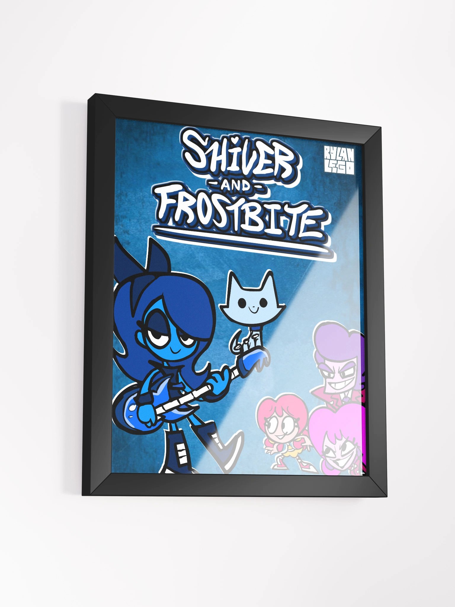 Shiver and Frostbite - "The Full Cast" Framed Poster product image (5)
