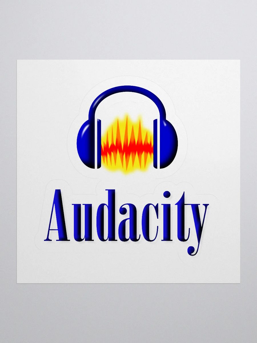 Audacity Retro Sticker product image (2)