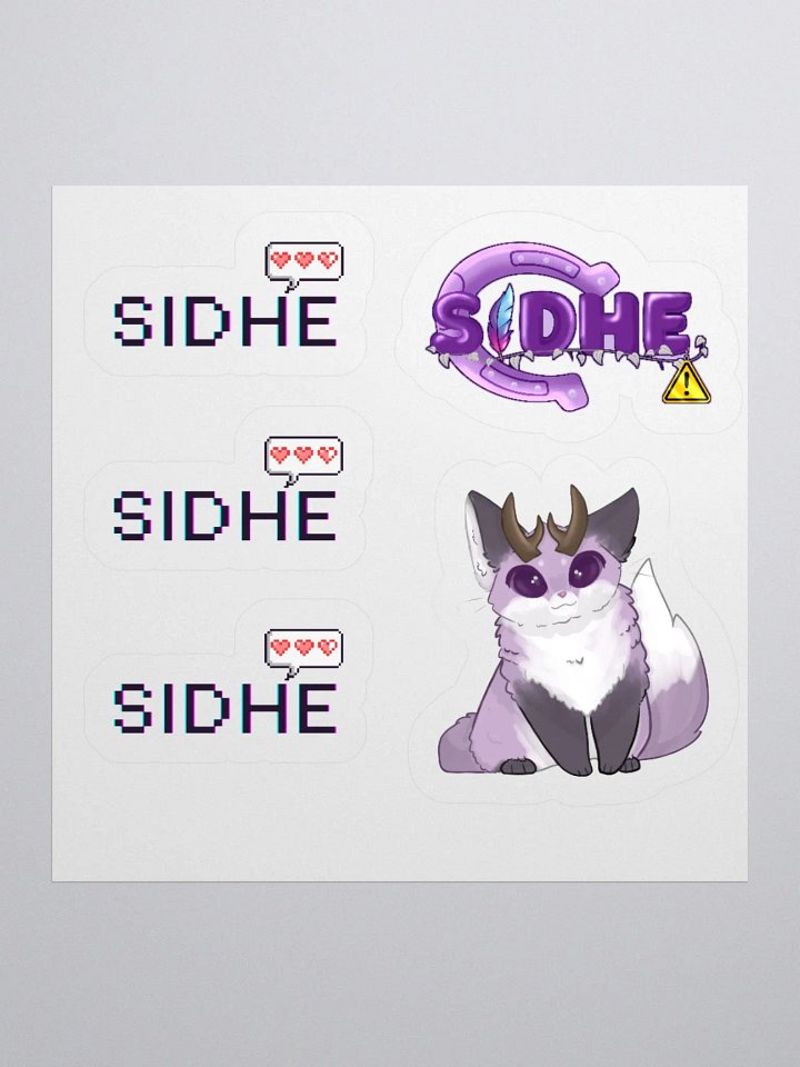 Sidhe Sticker Sheet product image (1)