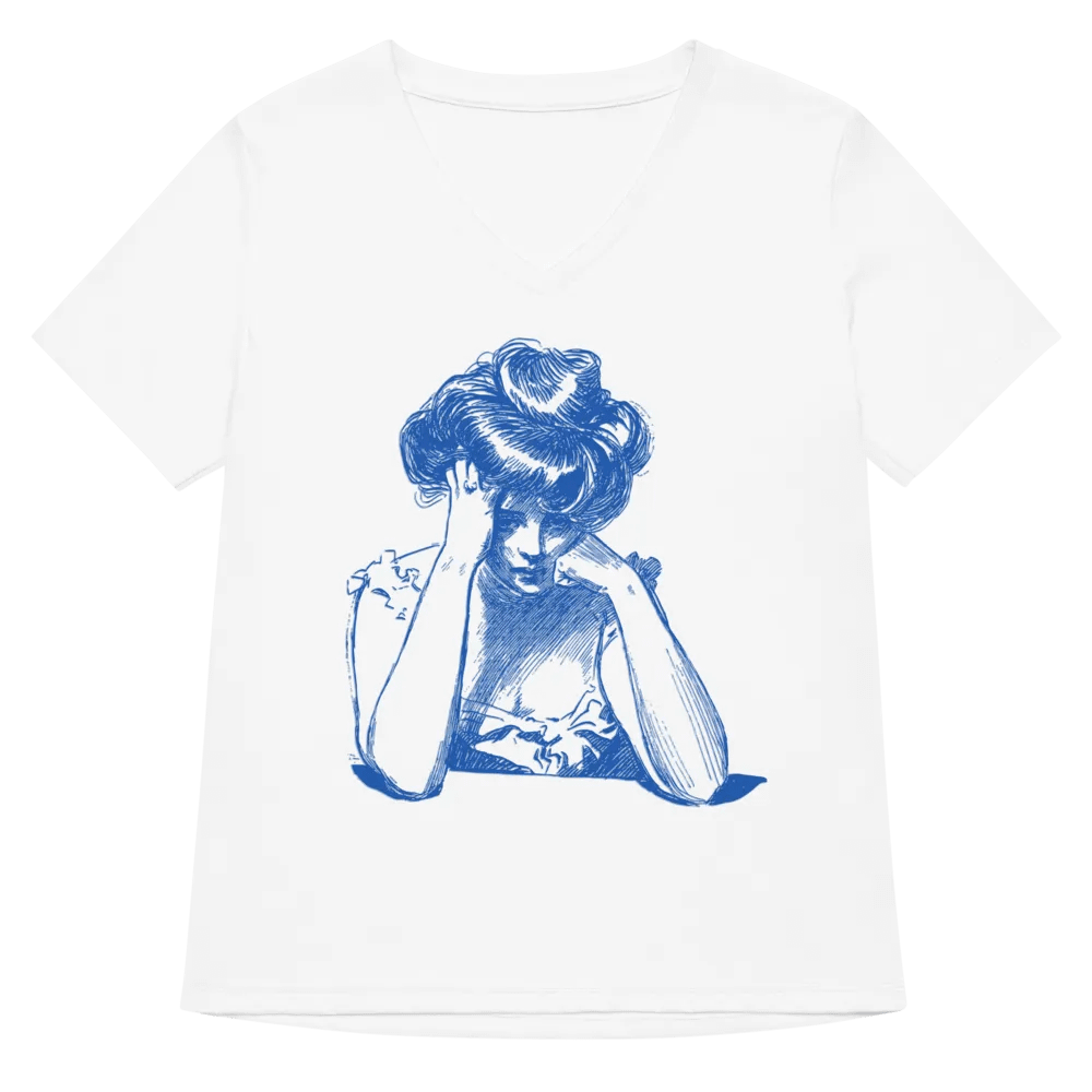 Renaissance Blues V-Neck Tee product image (5)