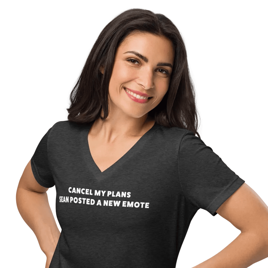 Cancel My Plans | Women's Relaxed V-Neck T-Shirt product image (36)