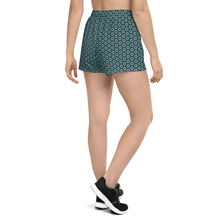 Seashell and Starfish Women's Athletic Shorts product image (1)
