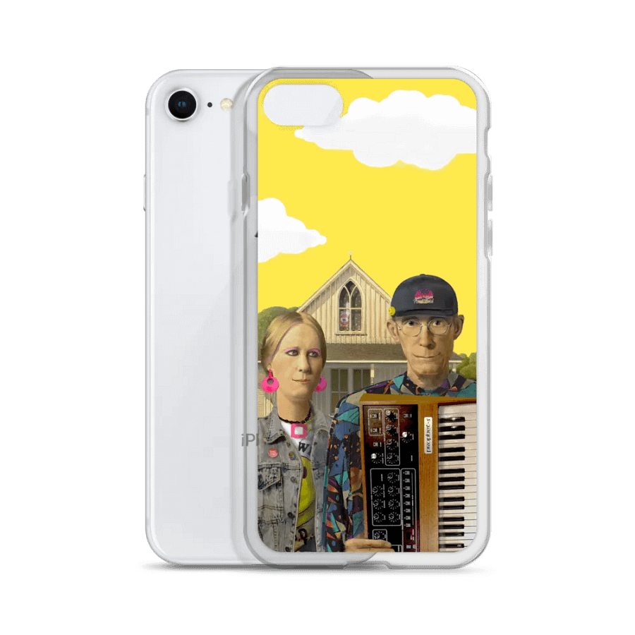 American Prophet by Frank Fonik, Techno EDM Clear Case for iPhone® product image (2)