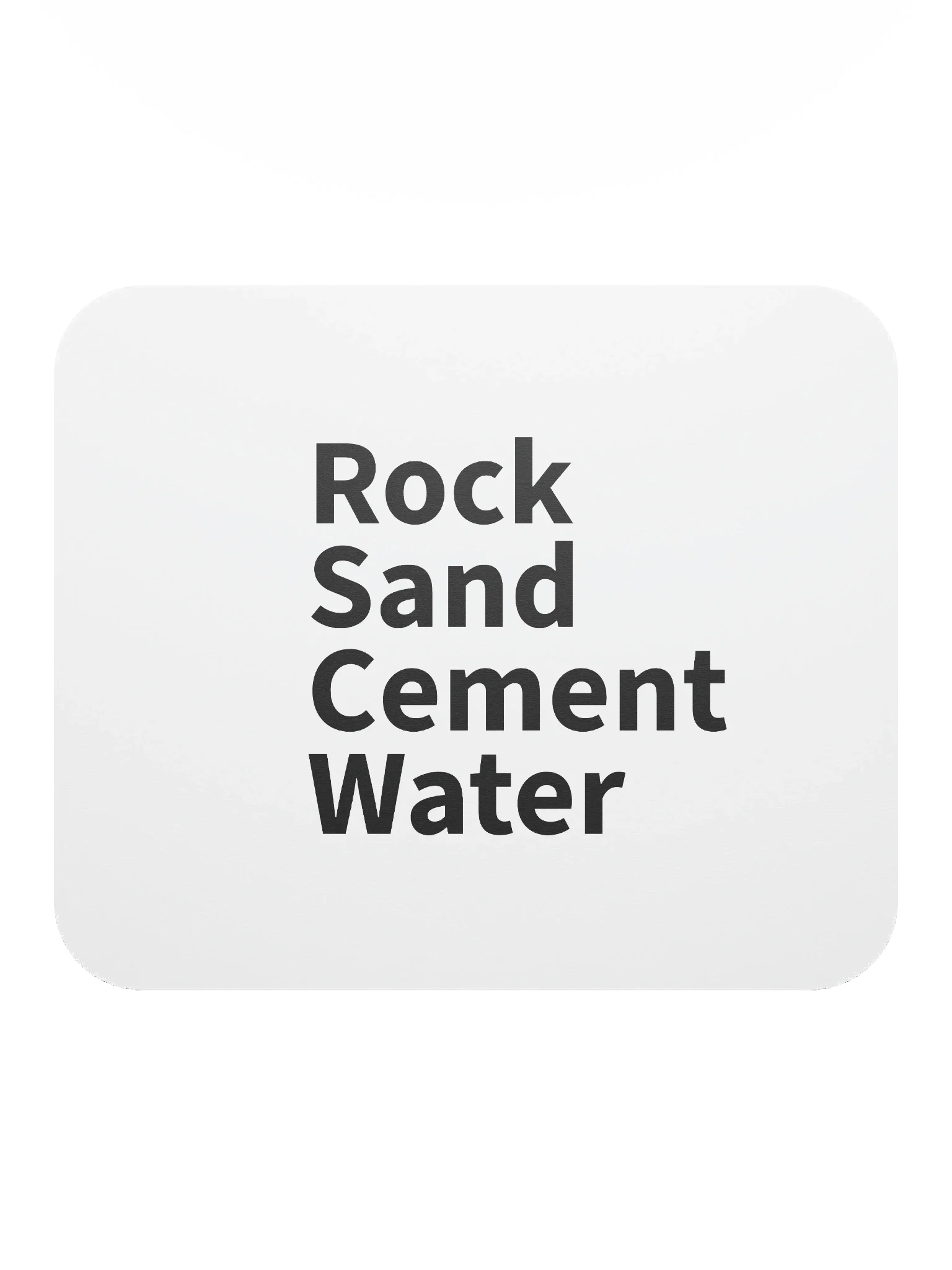 White Mouse Pad product image (2)