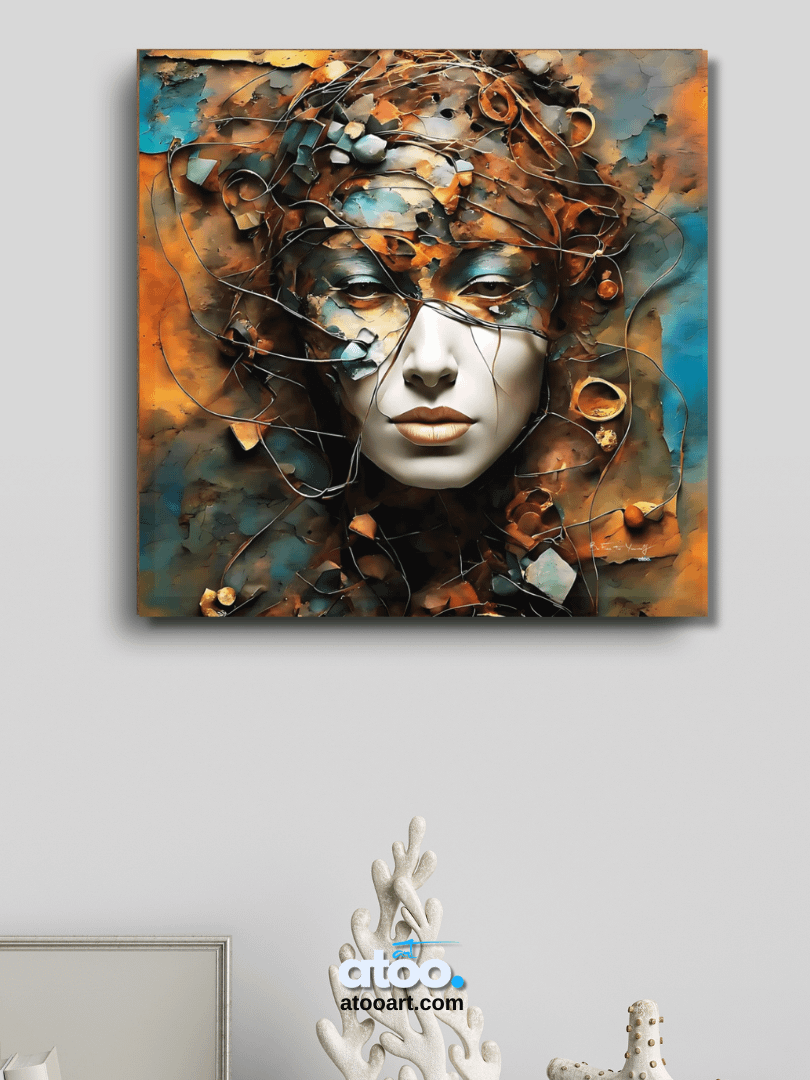Be Free to Yourself | Decision Stage | Canvas Painting product image (8)