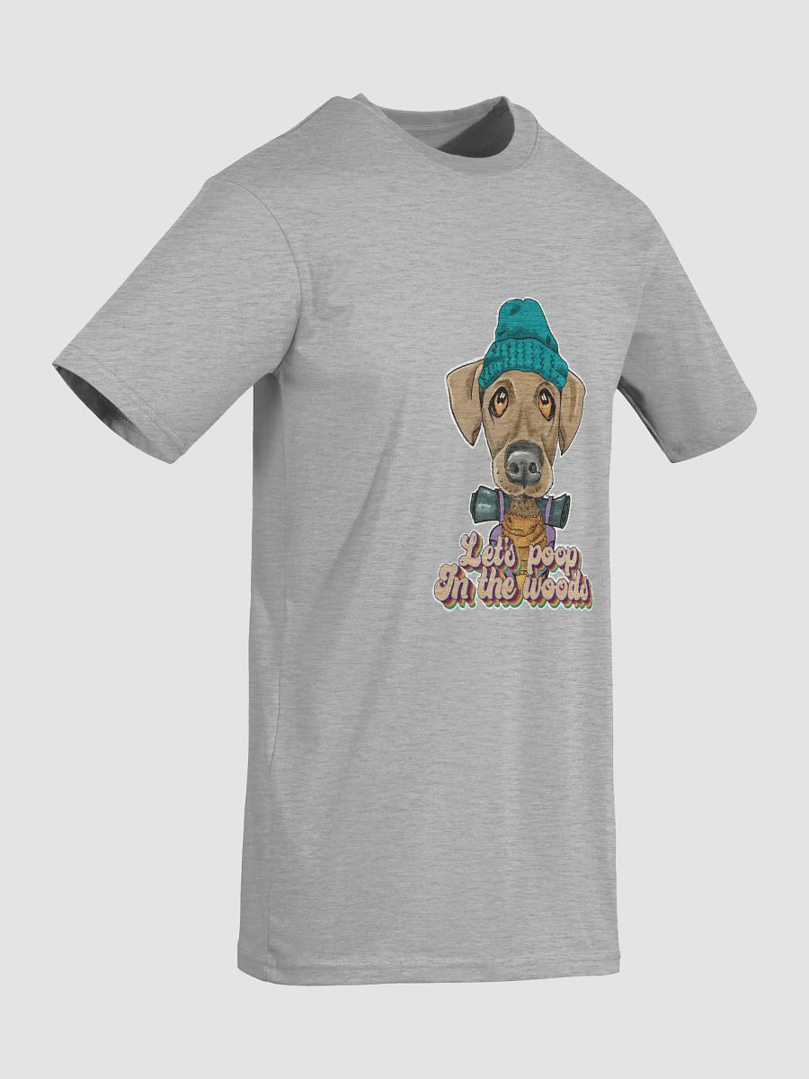 Camping Dog - Let's poop in the Woods Tank - All colors Men's Shirt - Large print product image (35)