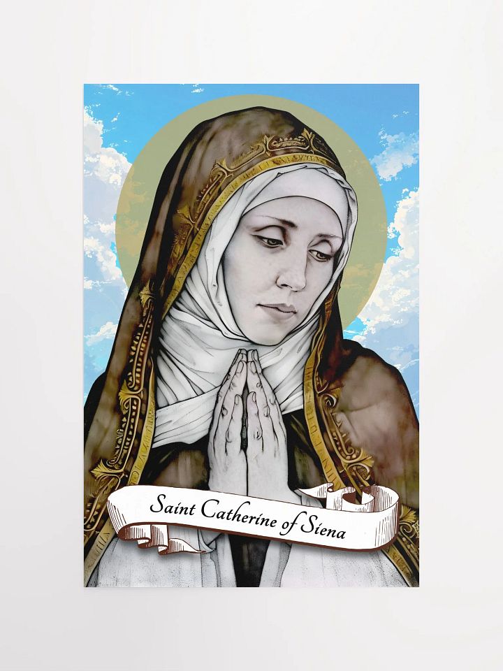 Saint Catherine Of Siena Poster product image (2)