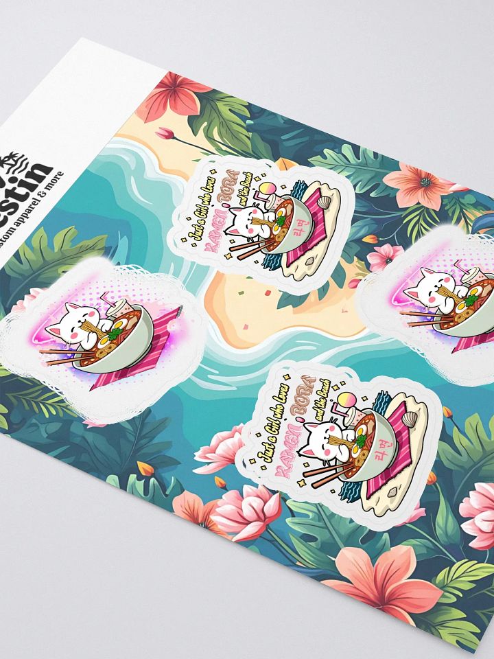 Ramen Cat Sticker Sheet product image (2)