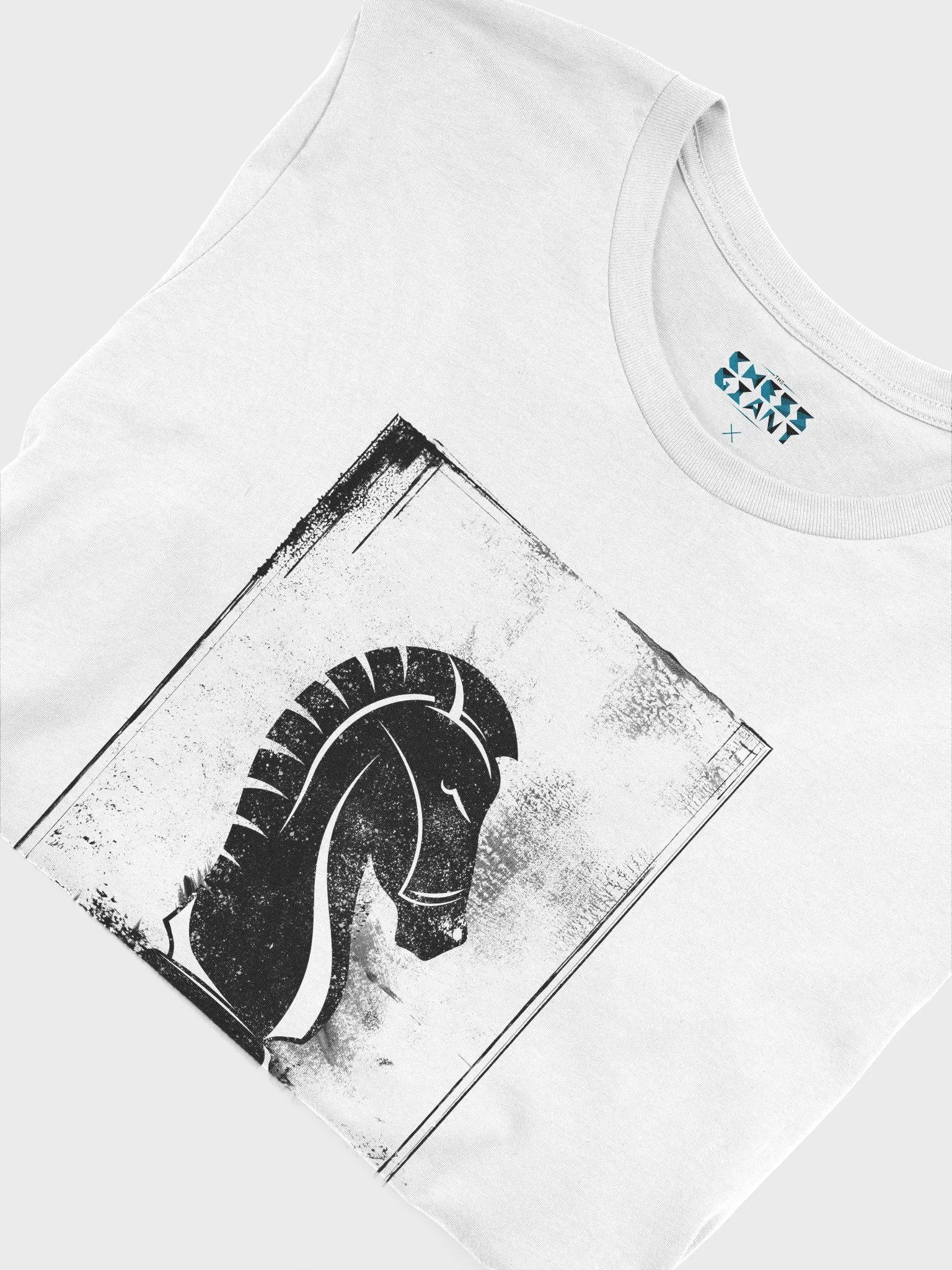 Grunge Chess: Knight's Steed unisex t-shirt product image (5)