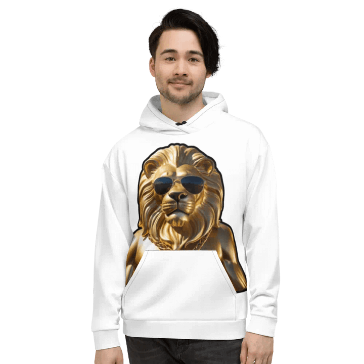 All-Over Print Recycled ISH Hoodie product image (2)