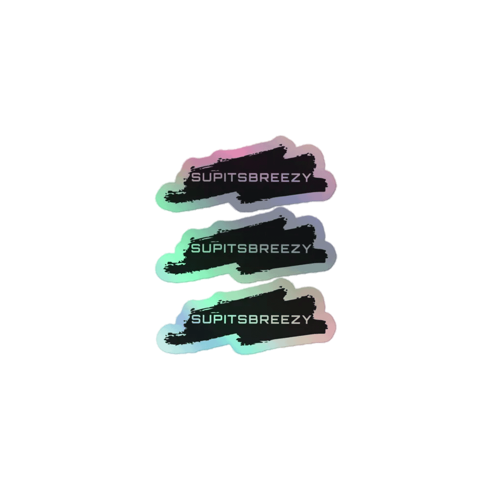 Holo Breezy Stickers! product image (1)