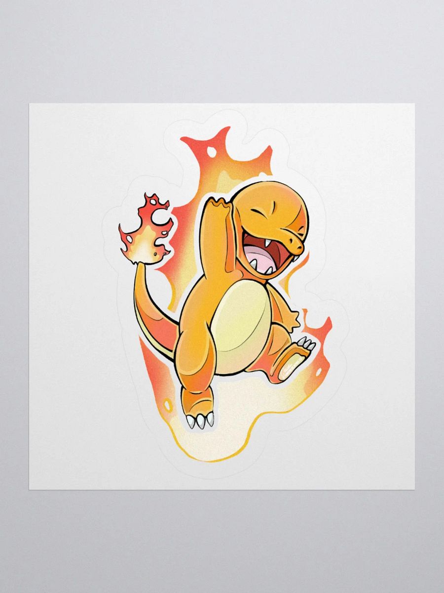 "OG Charmander" Kiss-Cut Sticker product image (7)