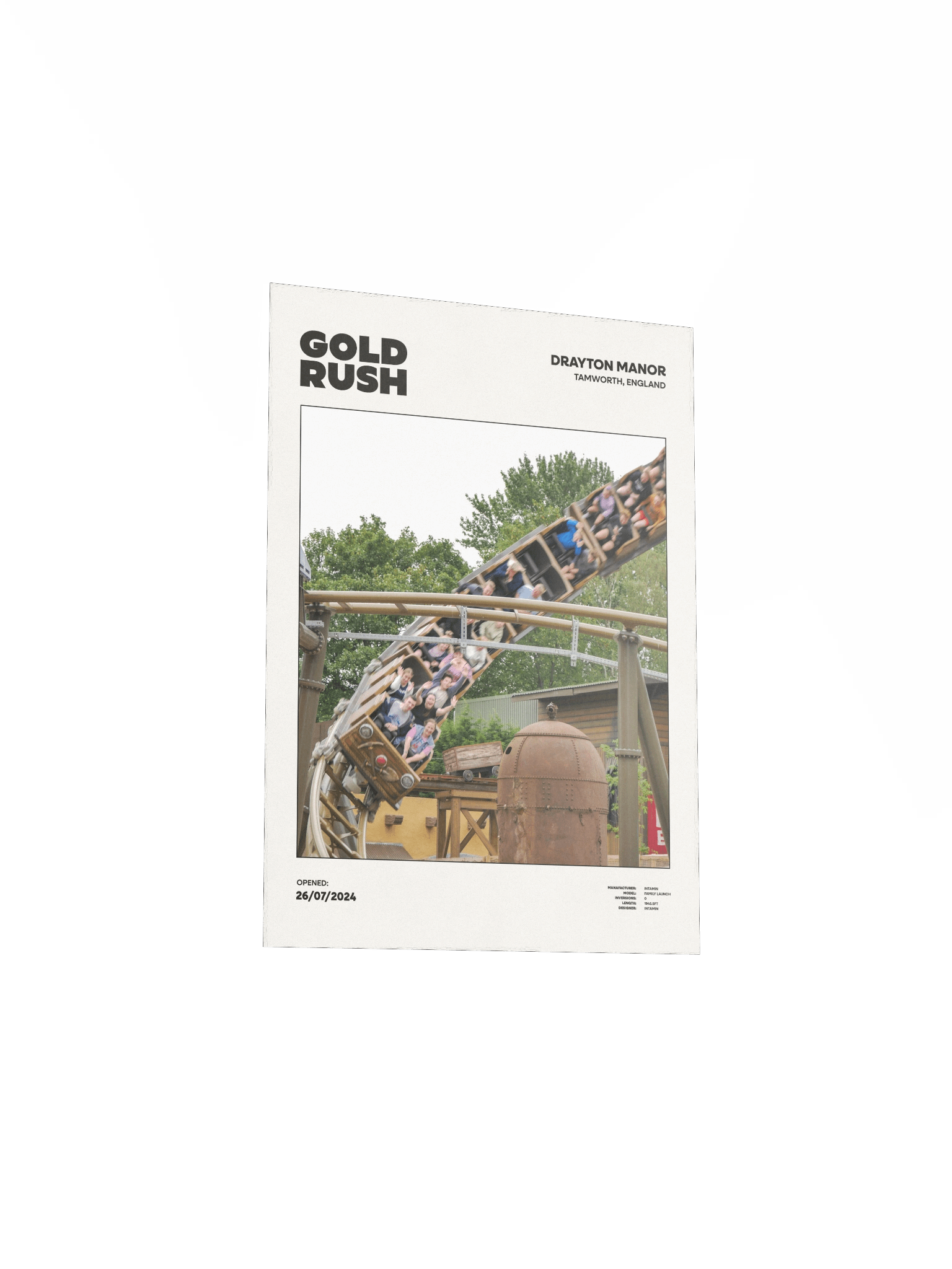 Gold Rush Motion Premium Poster product image (7)
