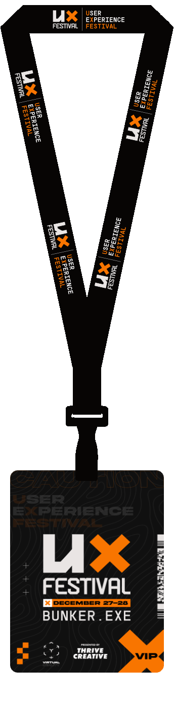 2024 UX Festival Event Pass product image (1)