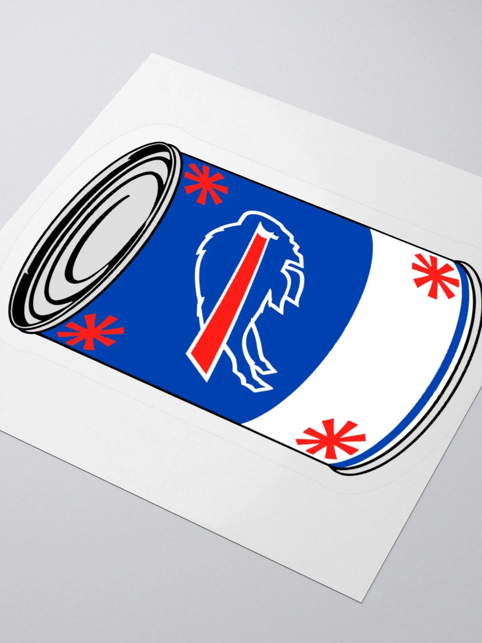 Buffalo Bills Soup Sticker - New York NFL Football product image (4)