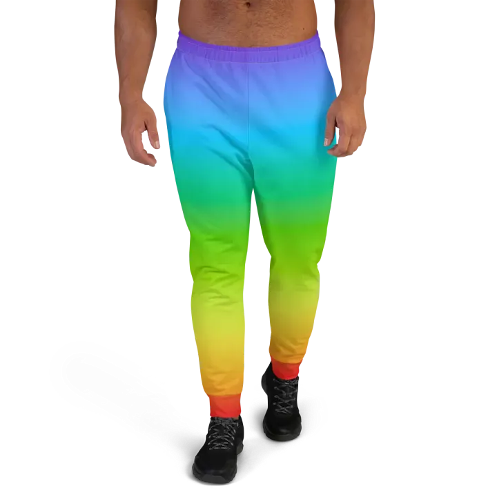 Rainbow Recycled Men's Joggers product image (2)