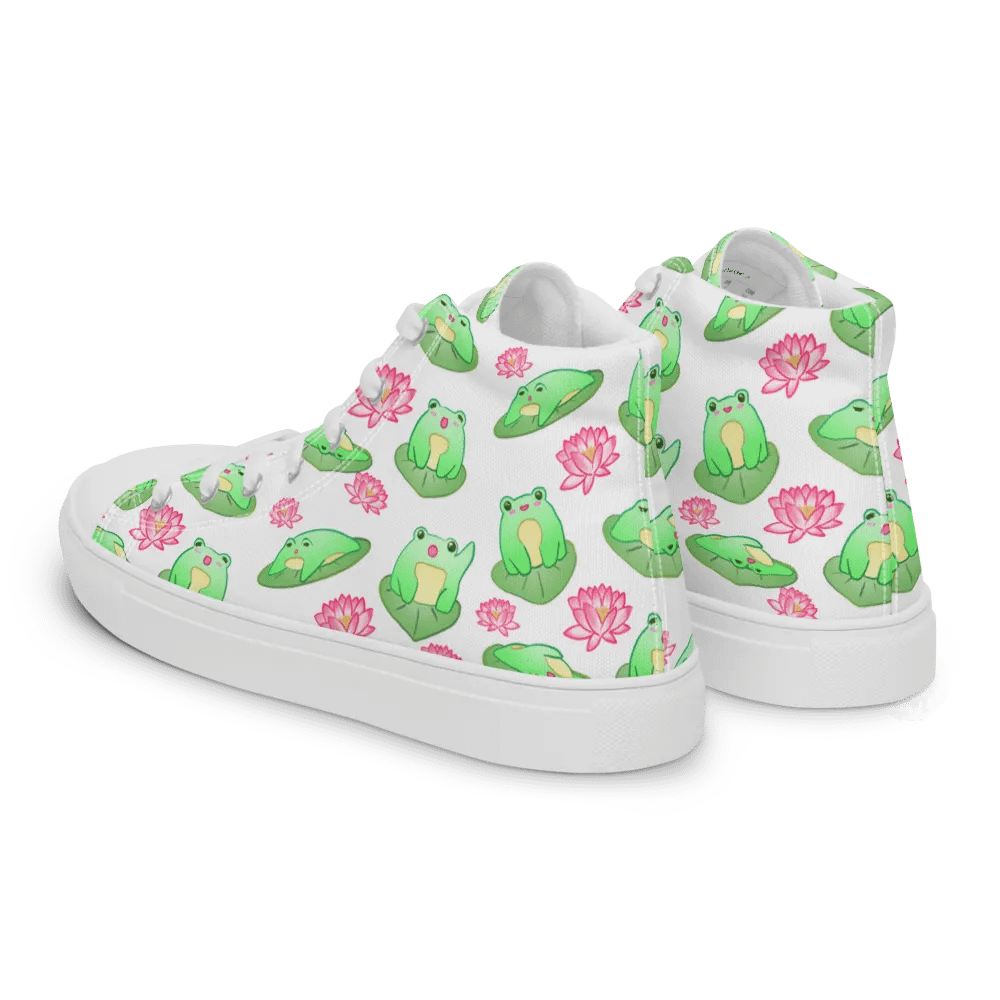 Kawaii Froggie Womens Hightops product image (6)