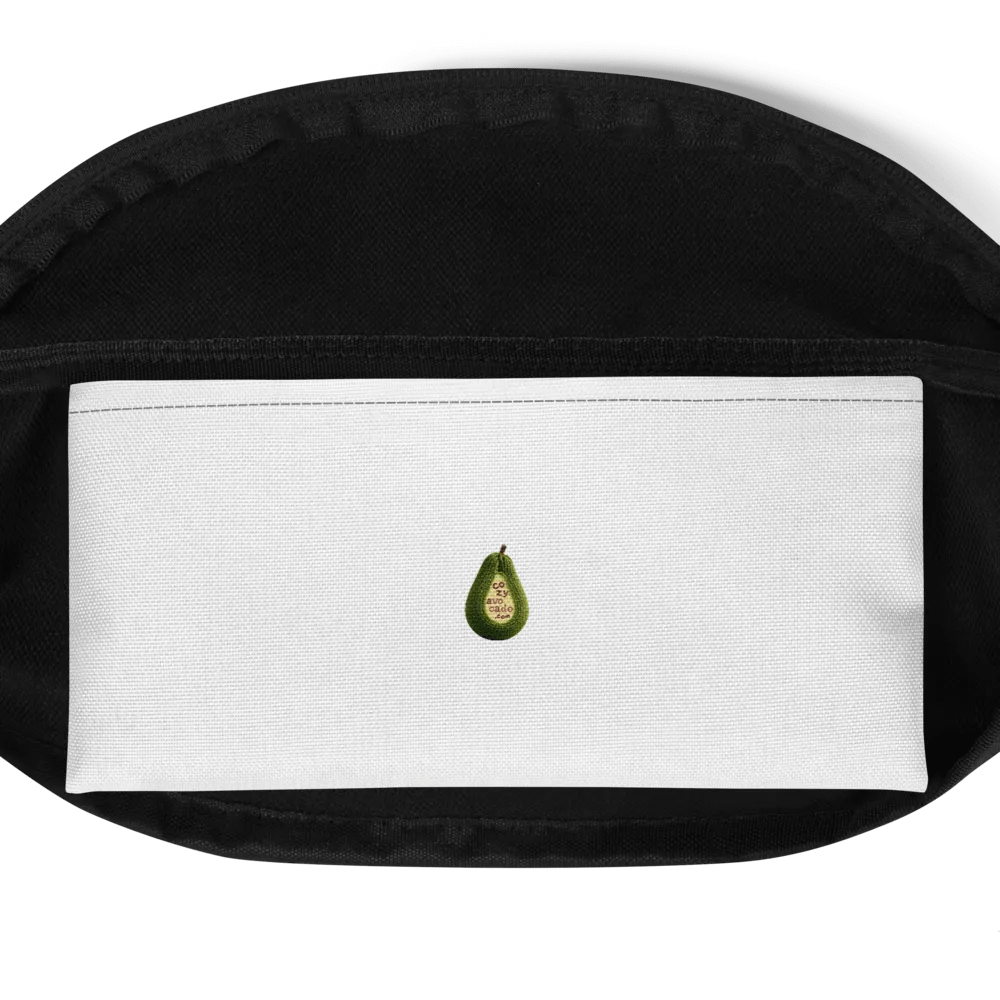 CozyAvocado White Fanny Pack Strawberry #1 product image (6)