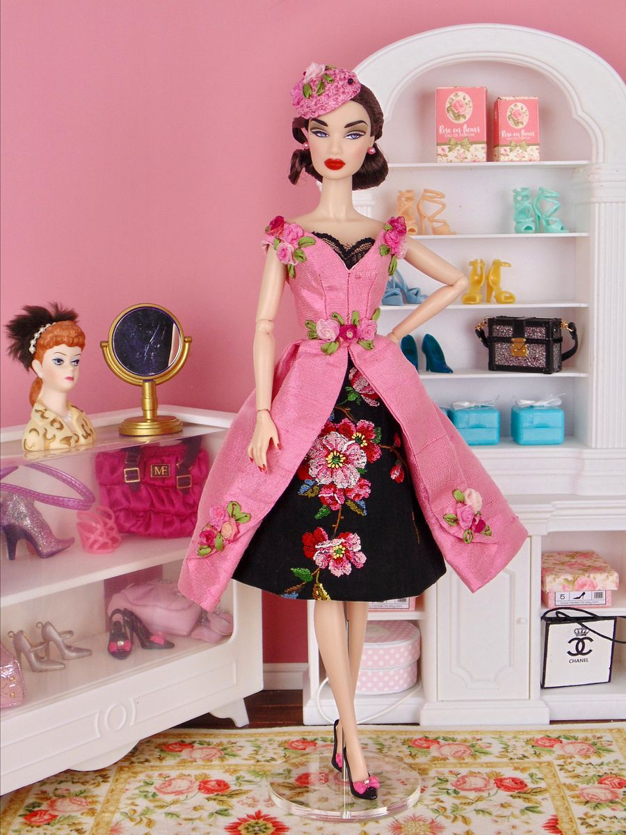 Rose in Bloom OOAK fashion for 12 inch fashion dolls product image (2)