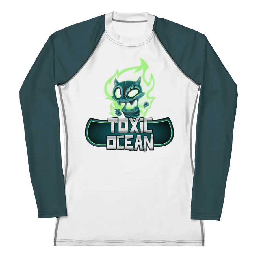 Toxic Ocean Women's Rash Guard product image (5)