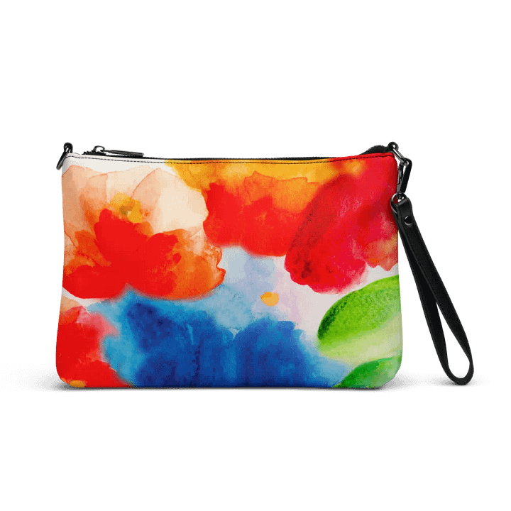 Vibrant Floral Symphony Crossbody Bag product image (1)