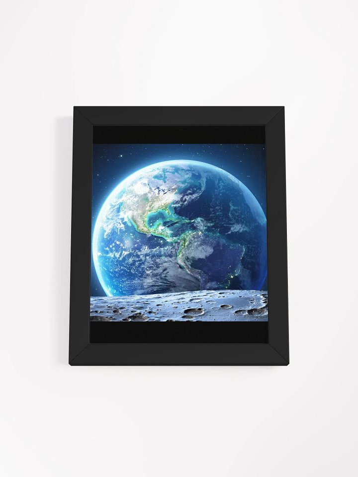 Lunar Perspective Framed Matte Poster product image (1)