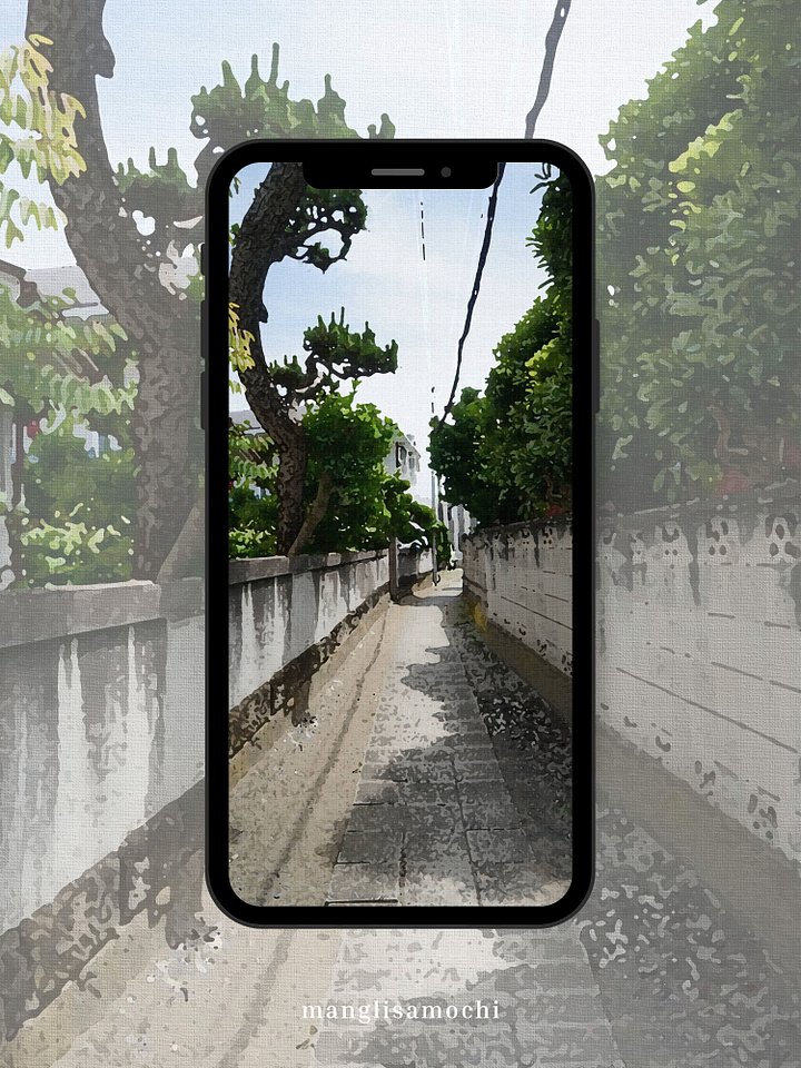 Pathway / Digital Wallpaper / Kamakura 04 product image (2)