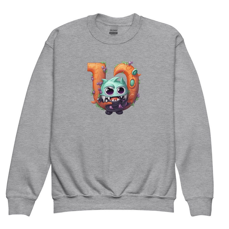 Cute Halloween Monogram Letter U Sweatshirt product image (3)
