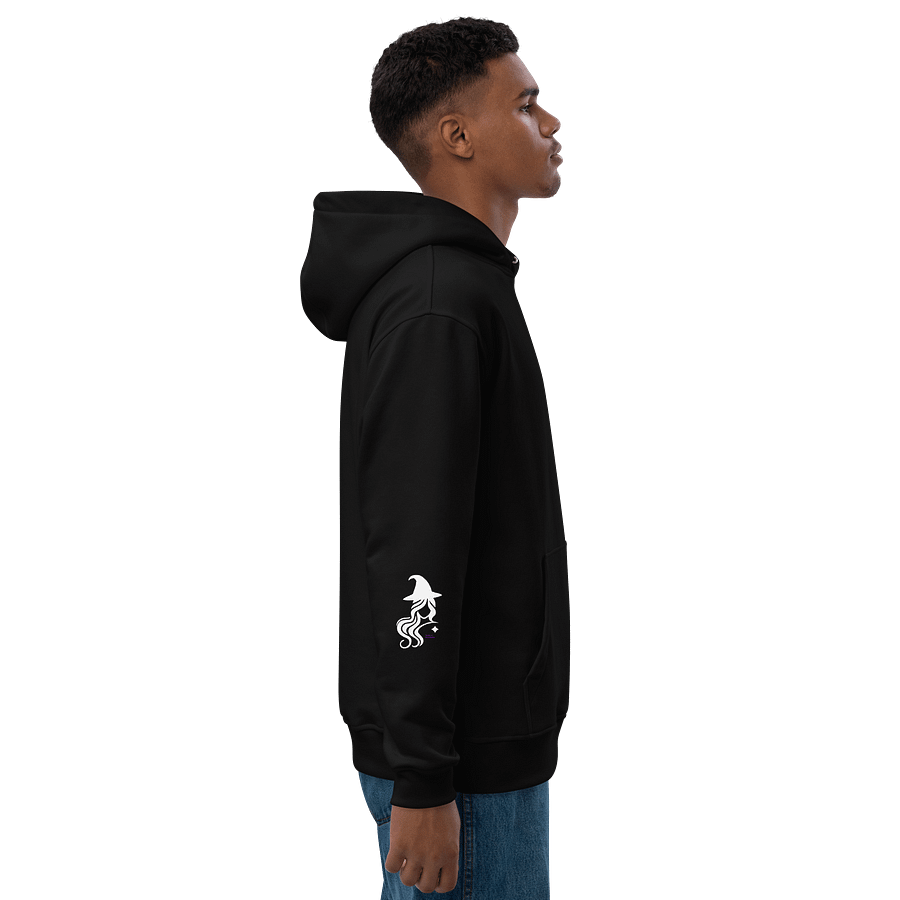 White Tiger Bloom hoodie - Black product image (4)