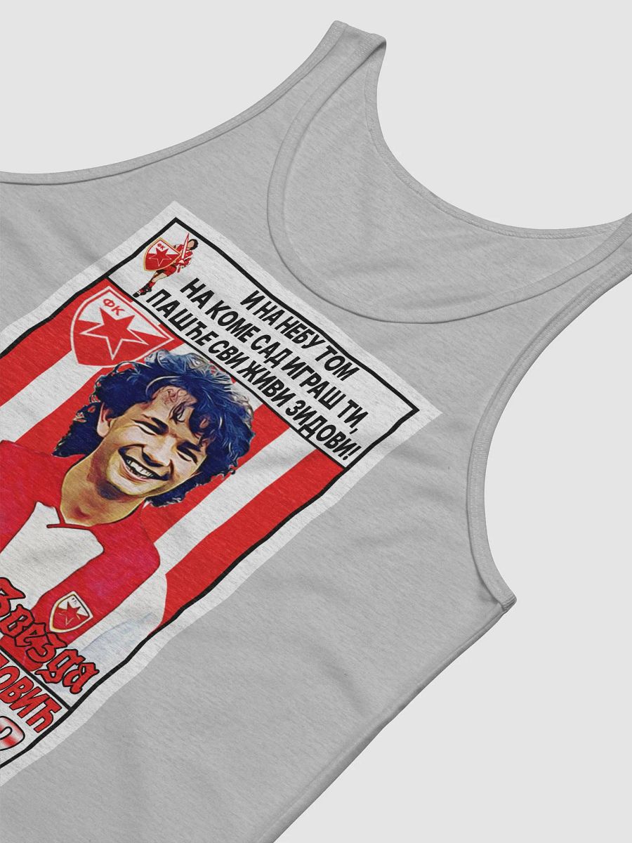Siniša Mihajlović (FK Crvena Zvezda) #5 Bella+Canvas Jersey Tank product image (30)