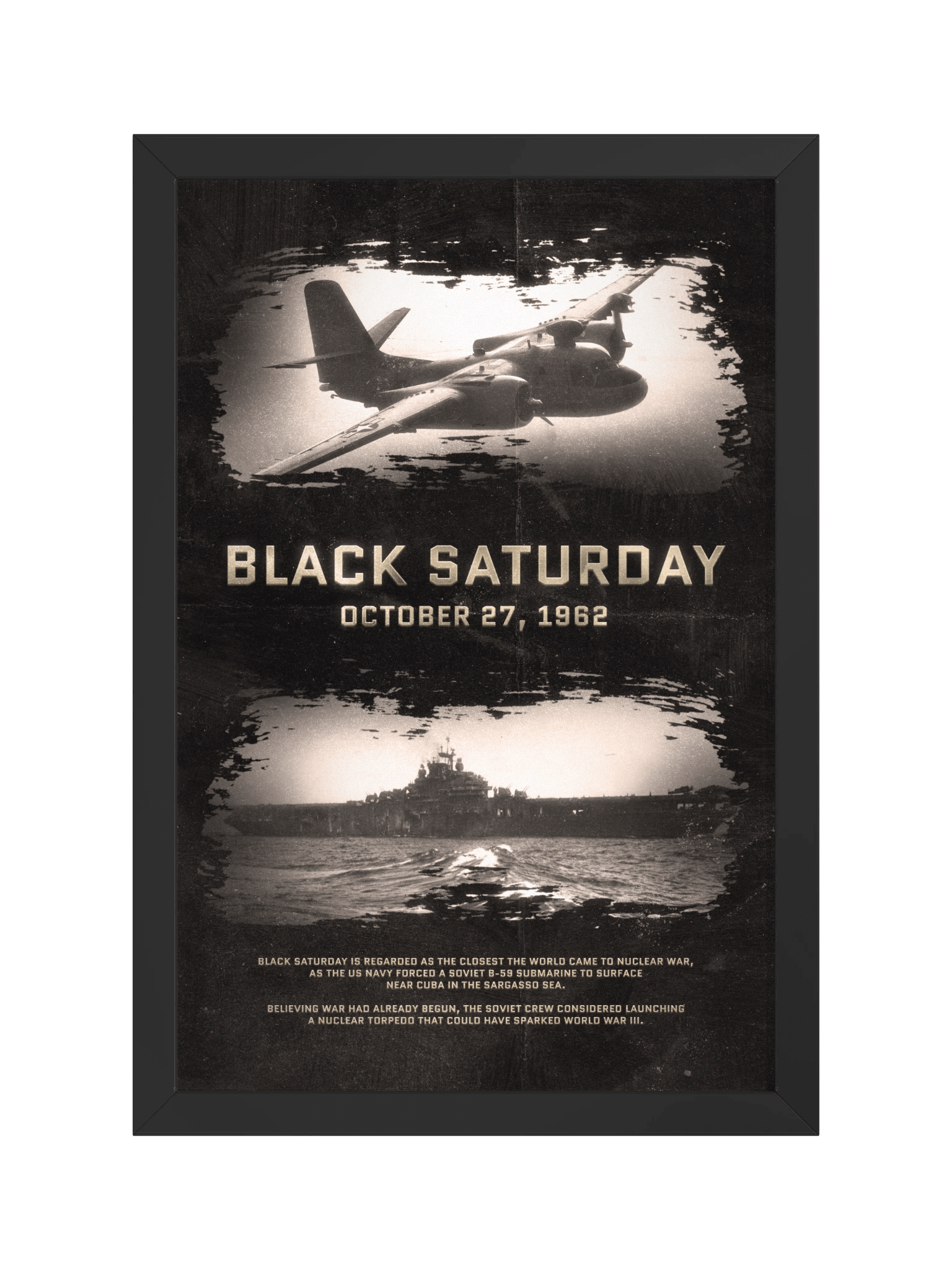 Black Saturday 1962 (Framed Poster) product image (5)