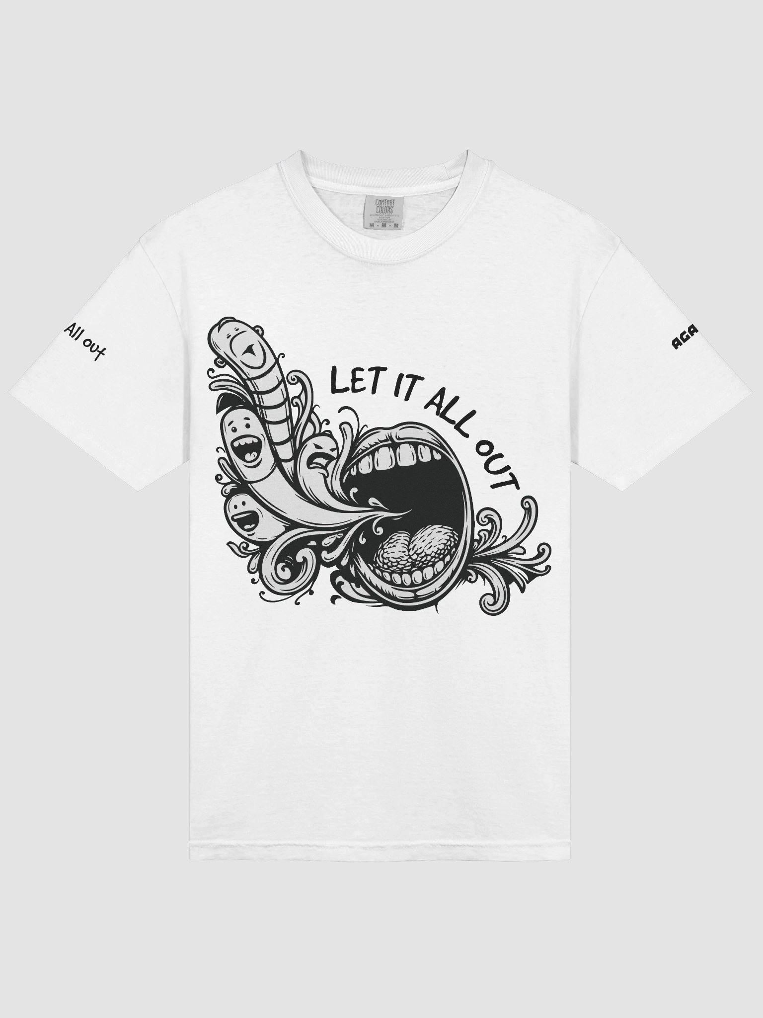 Let It All Out ! Cotton Tee product image (35)