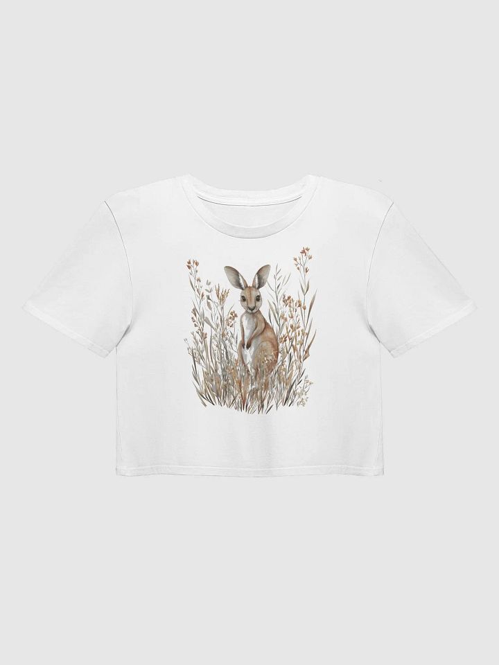 Whimsical Deer Crop Tee product image (1)