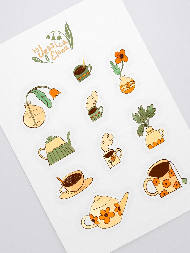 Tea Time Sticker Sheet product image (1)