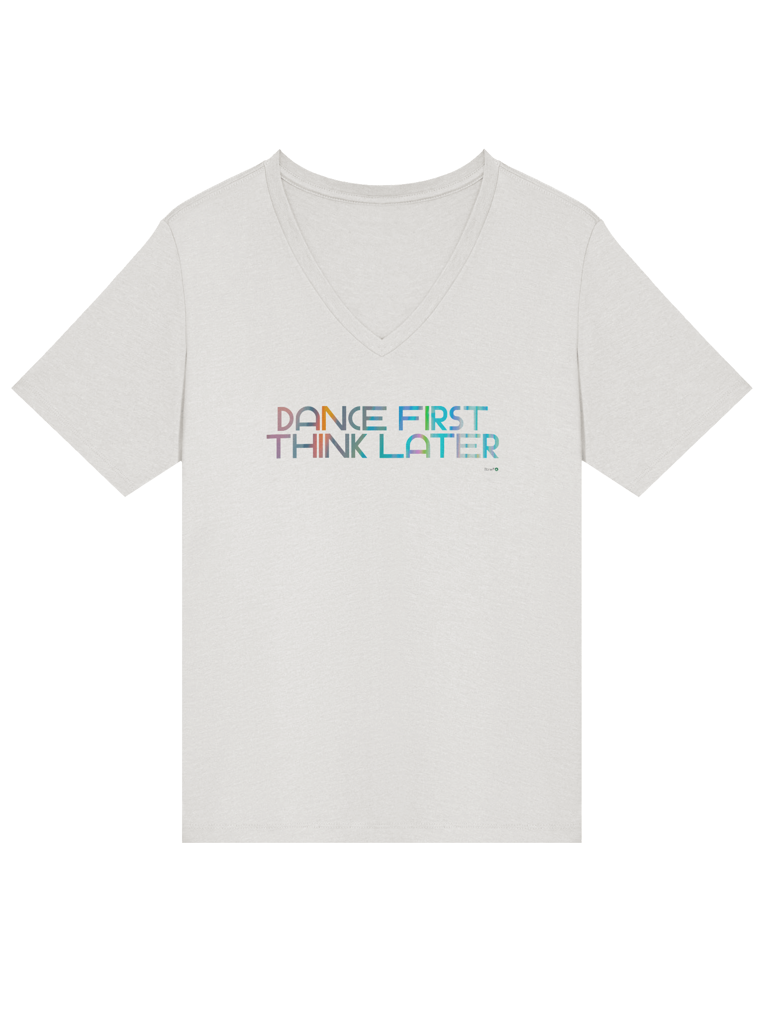Dance First, Think Later V-Neck Tee product image (58)