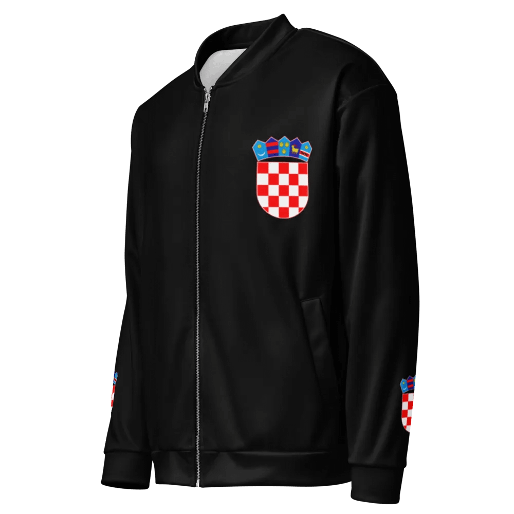 Rafale Croatia Print Bomber Jacket product image (3)