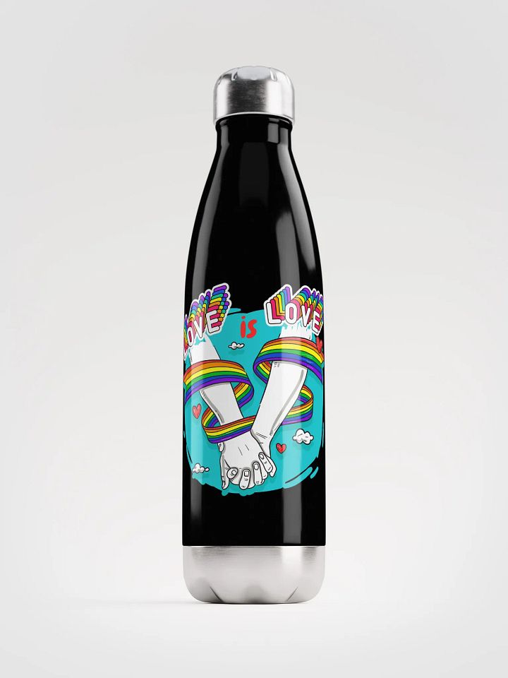 Love is Love Stainless Steel Water Bottle product image (1)
