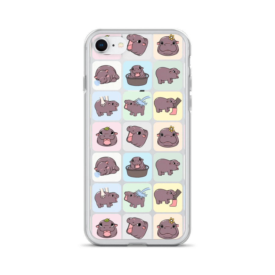 MOODENG'S HAVEN CLEAR CASE FOR IPHONE® product image (1)