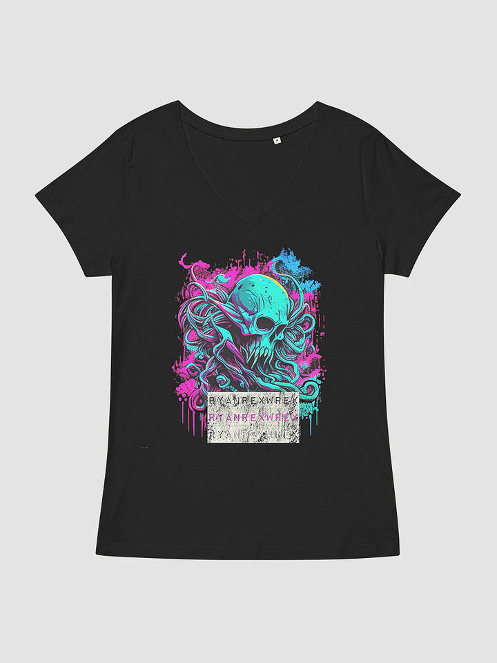 [RyanReXwreX] B&C Women's Fitted V-neck T-Shirt B&C TW045 product image (1)