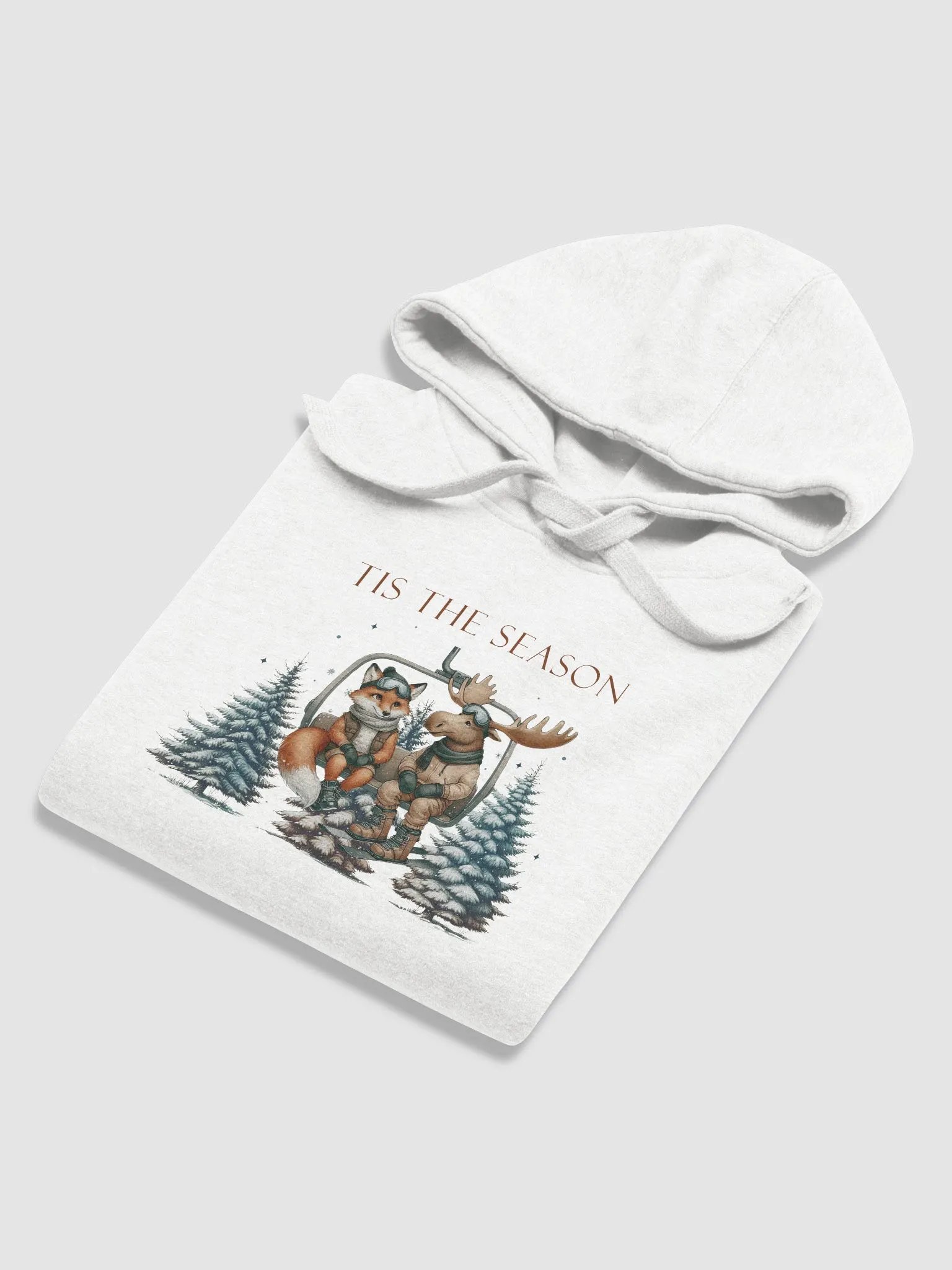 Tis the Season for a Fun Ride with Festive Friends Unisex Premium Hoodie product image (6)