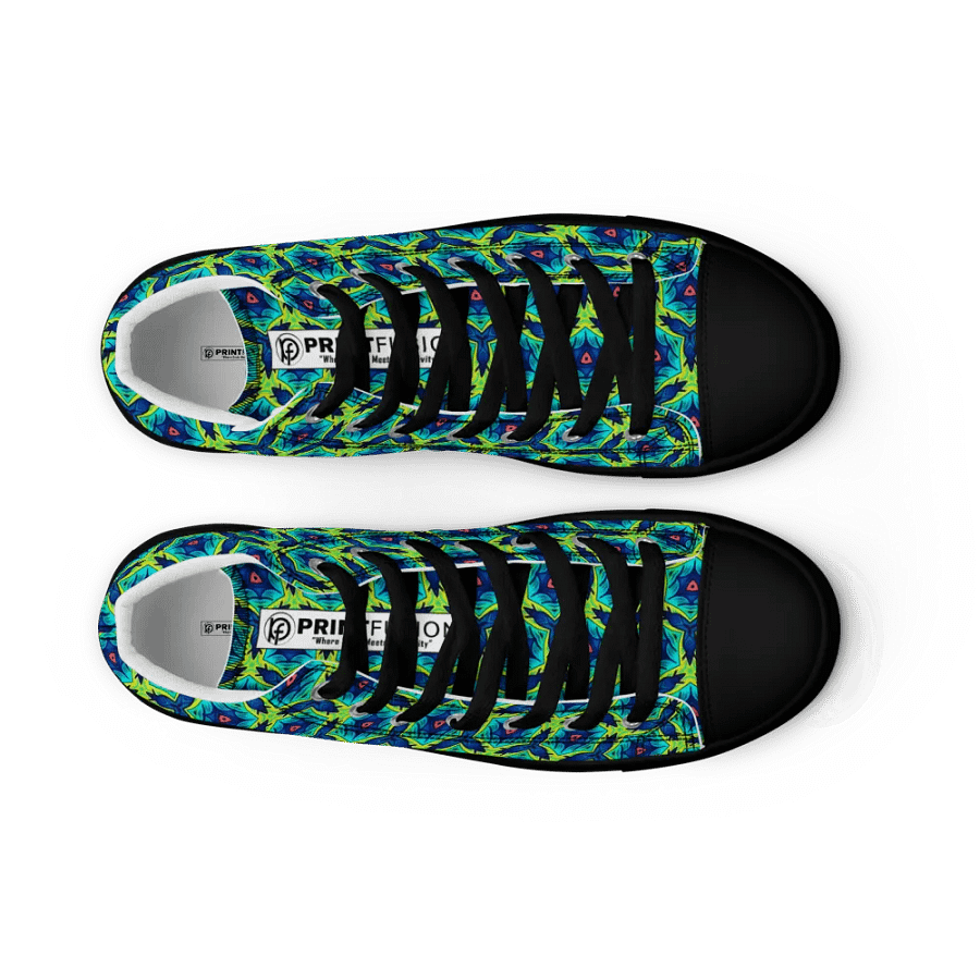 Pattern Printed Retro PF High Tops product image (2)